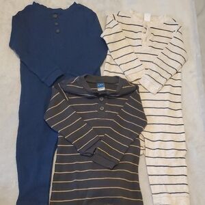 Old Navy Thermal Onsie Set 3 PACK